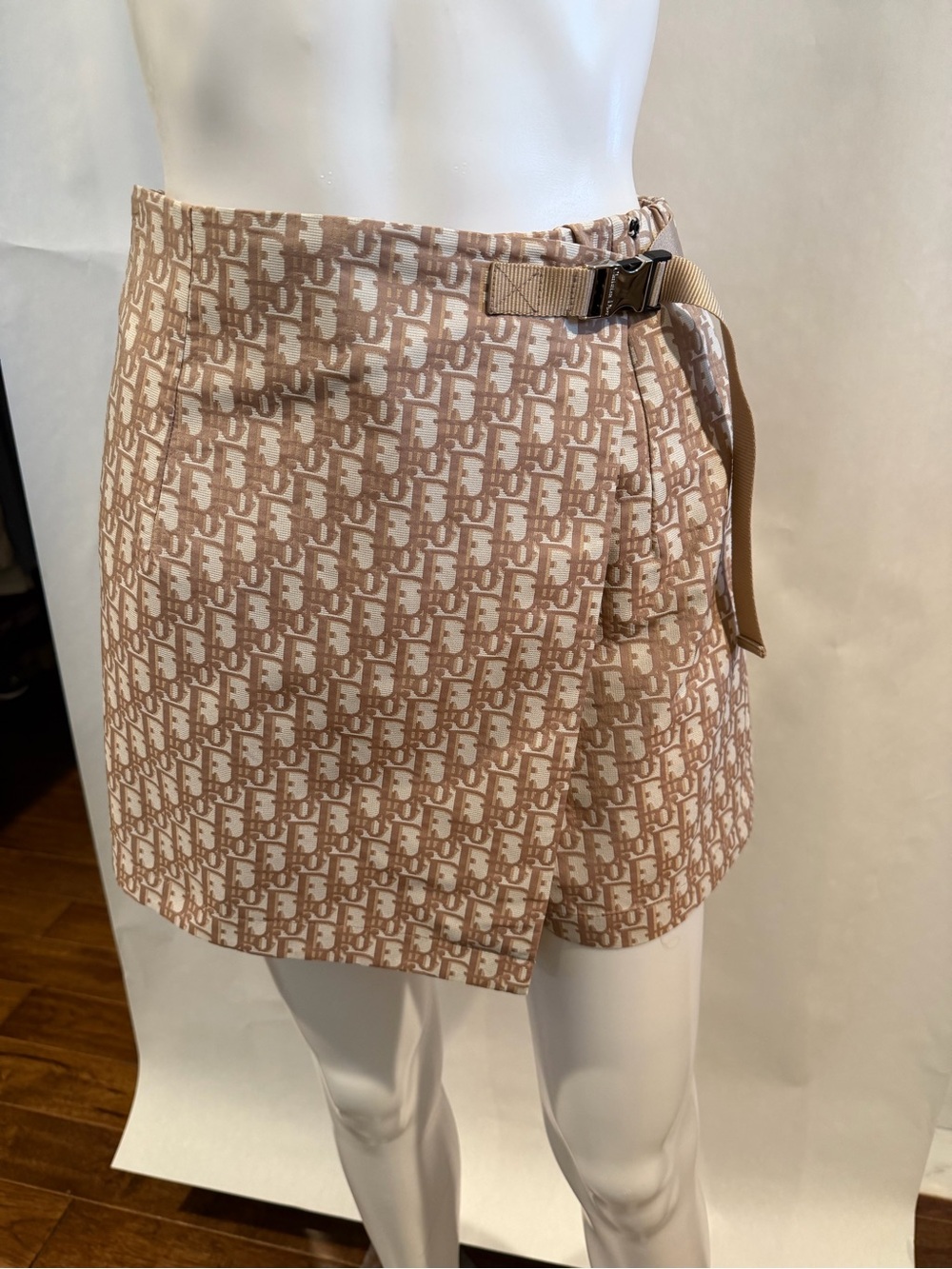 Christian Dior Oblique Wrap/Skort -Size 36(US 4) made in Italy